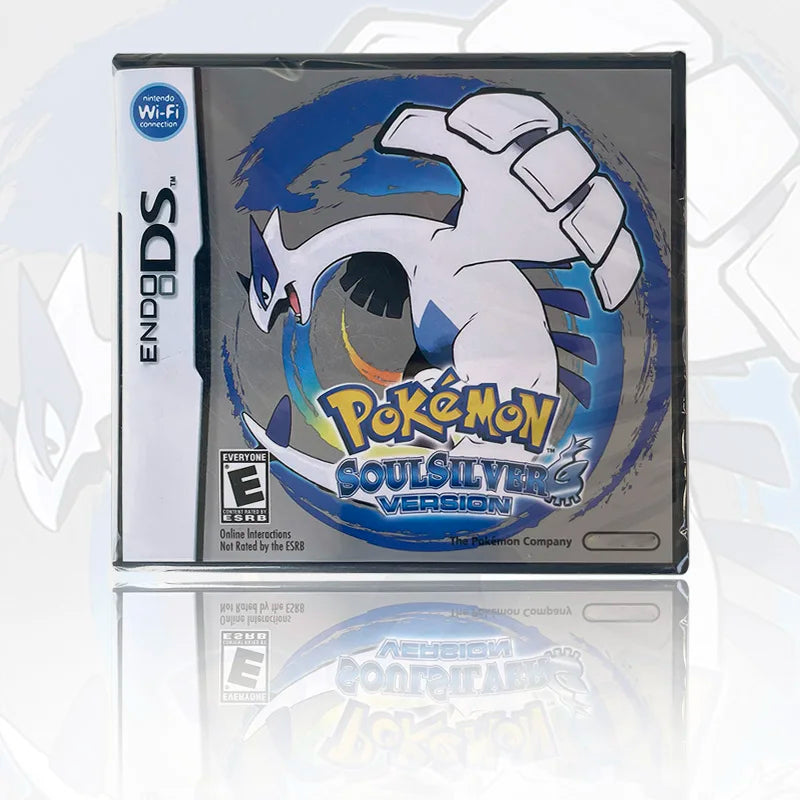 USA Version Platinum HeartGold pokemon SoulSilver Diamond Pearl New Sealed Package game Cartridge With Box and Manual For DS