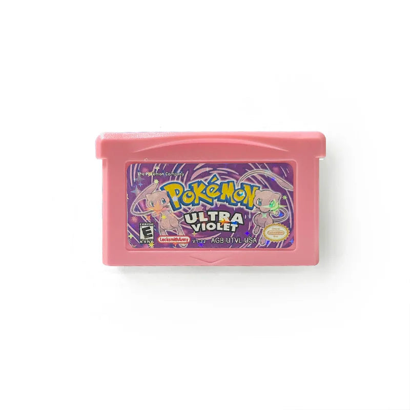 USA Version Pokemon ultra violet v 1.22 1 M Flash cart GBA Game Cartridge Rom Hack English