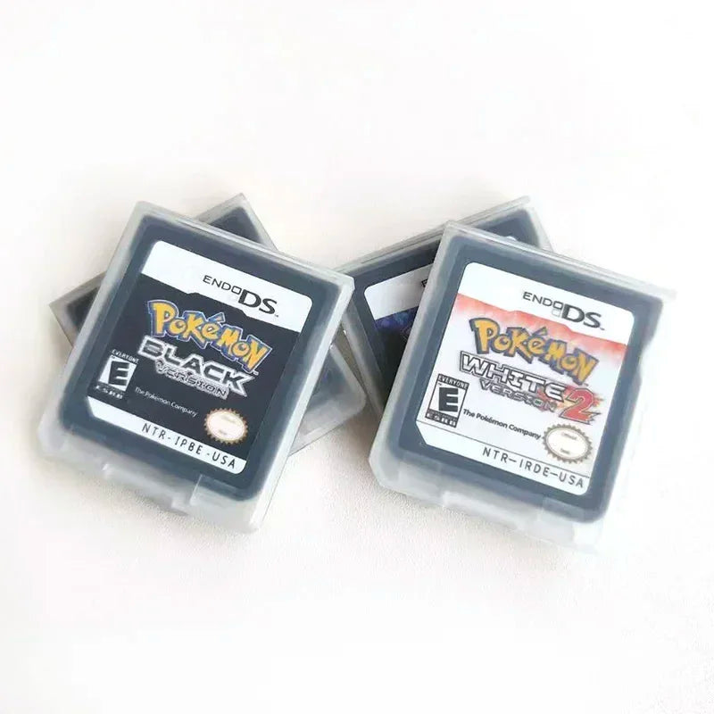 USA English Pokemon black 1 2 White 1 2 box Game Cartridge for DS NDS 3DS
