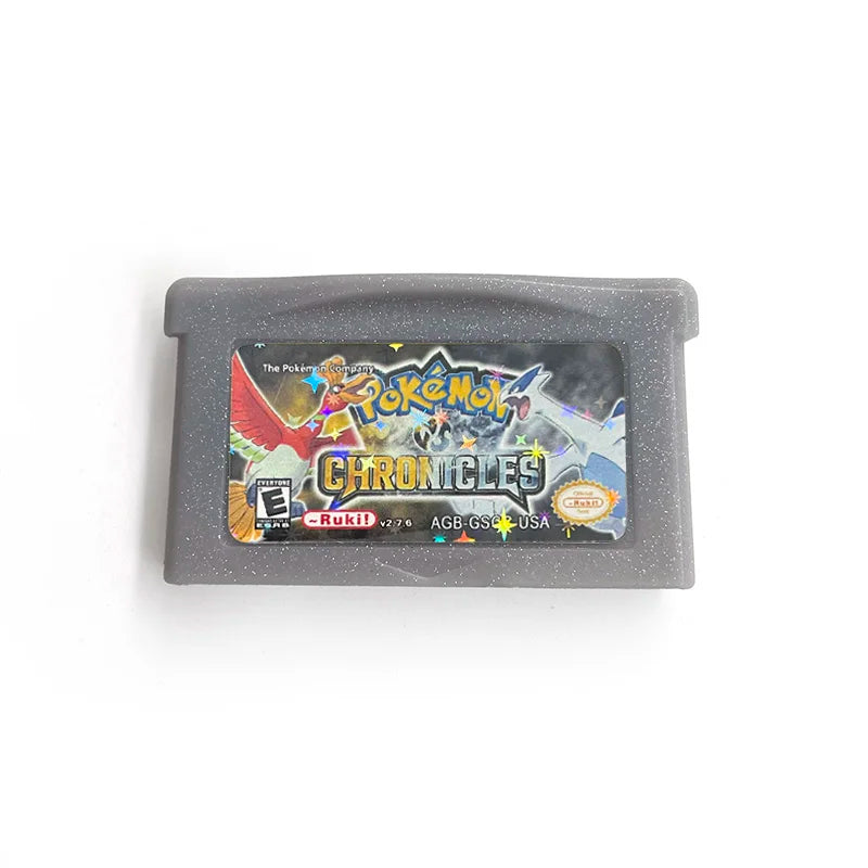 USA VERSION GBA Game Pokemon CHRONICLES V2.7.6 RTC Flash cart Real Time Clock Cartridge Rom Hack English
