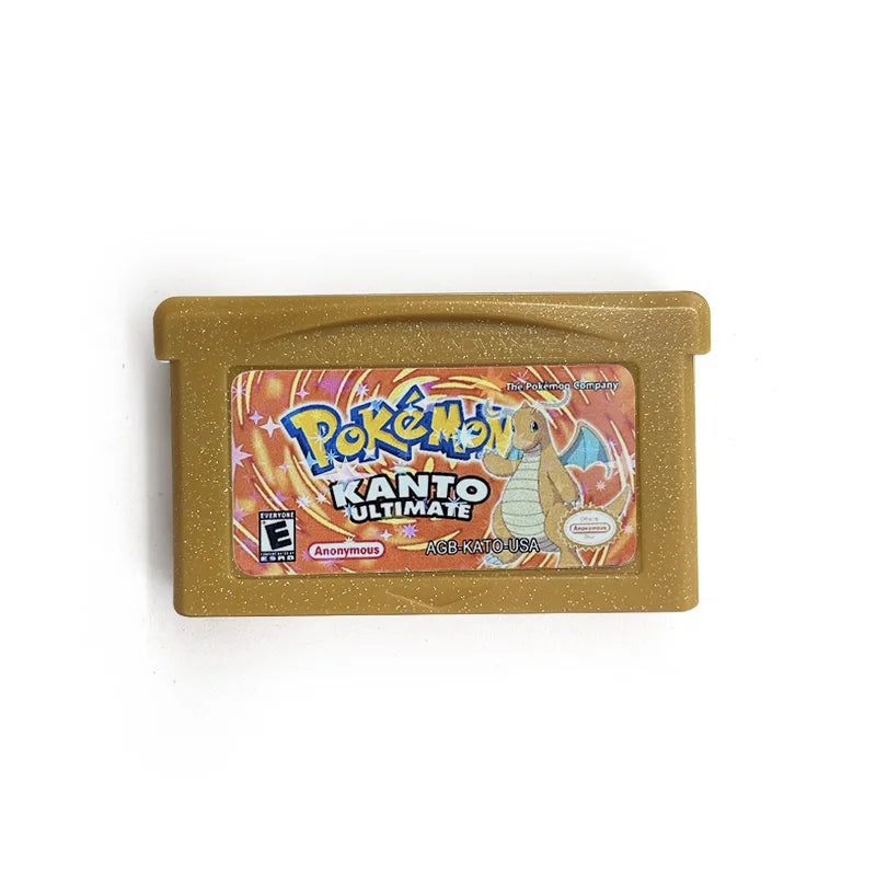 USA Version Pokemon CLANTO ULTIMATE V 2 GBA 1 M Flash cart  GBA  Game Cartridge Rom Hack English