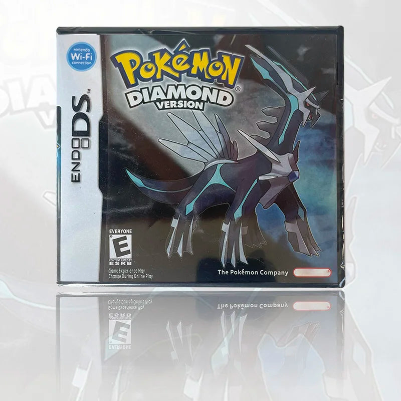 USA Version Platinum HeartGold pokemon SoulSilver Diamond Pearl New Sealed Package game Cartridge With Box and Manual For DS
