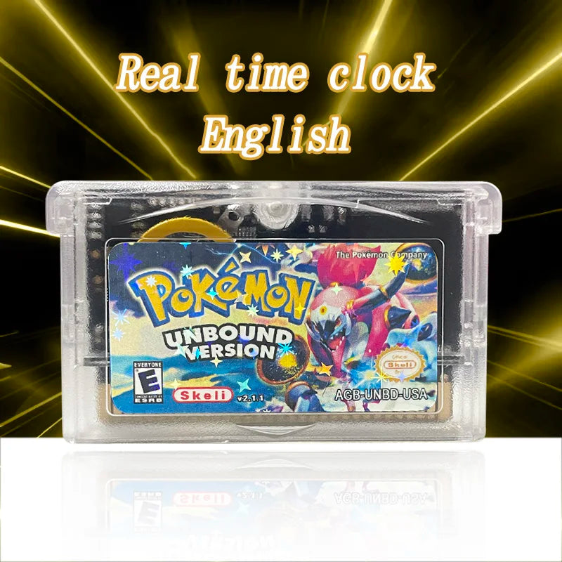 GBA Game USA pokemon blazing emerald CHRONICLES ELYSIUM Emerald Imperium Emerald Legacy Cartridge Card Rom Hack English