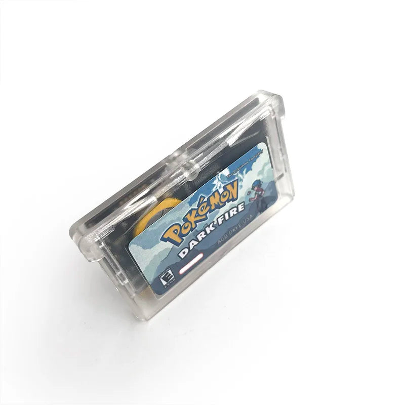 Pokemon DARK FIRE USA RTC Flash cart GBA Nintendo Game Cartridge Video Console Card Rom Hack English