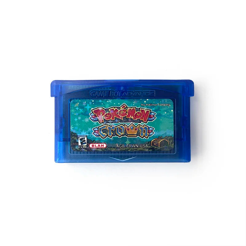 GBA Game USA Pokemon FLORA SKY liquid crystal shiny gold sigma gaia dark worship Cartridge Game Console Card Rom Hack English