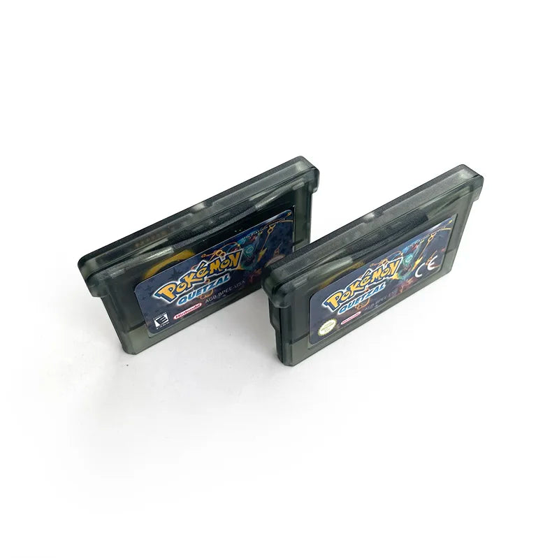 Pokemon quetzal ESP USA Version RTC Flash cart GBA Nintendo Game Cartridge Video Game Console Card Rom Hack Spanish English