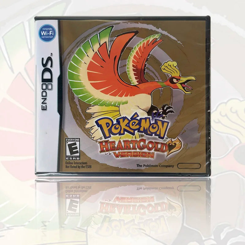 USA Version Platinum HeartGold pokemon SoulSilver Diamond Pearl New Sealed Package game Cartridge With Box and Manual For DS