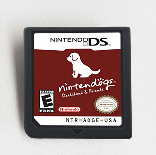Nintendogs Dachshund & Friends DS Adopt Train and Play with Multiple Breeds Game cartridge for Nintendo Ds 3ds 2ds