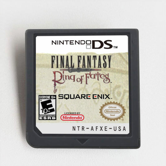 Final Fantasy Crystal Chronicles Ring of fates Game cartridge for Nintendo Ds 3ds 2ds
