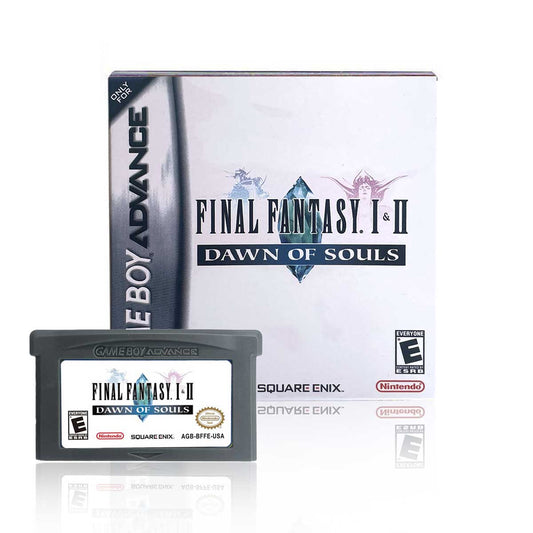 USA Englsih Final Fantasy I & II Nintendo Tray Box Game Cartridge for Gba Game Boy Advance