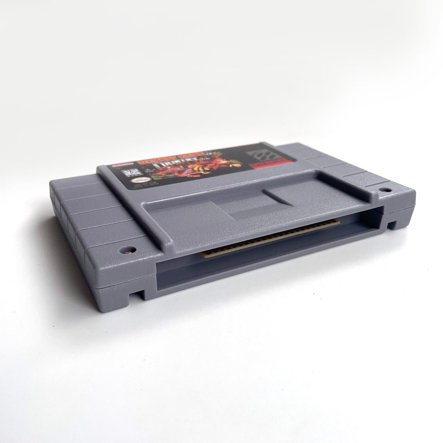 donkey kong country 1 USA cartridge with tray box manual for SNES super nintendo entertainment system