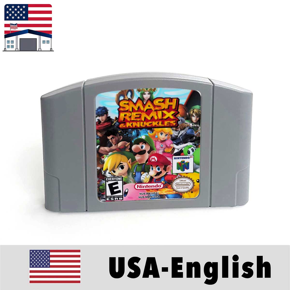 （Shipped From The United States) Mario Series USA NTSC Version English Retro Video Game Consoles 64bit Game Cartridge for N64