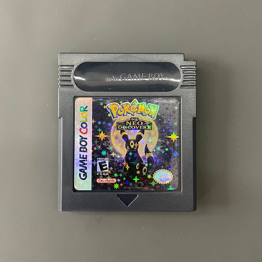 Pokemon TCG NEO Discovery for Game Boy Color GBC Game for gbc