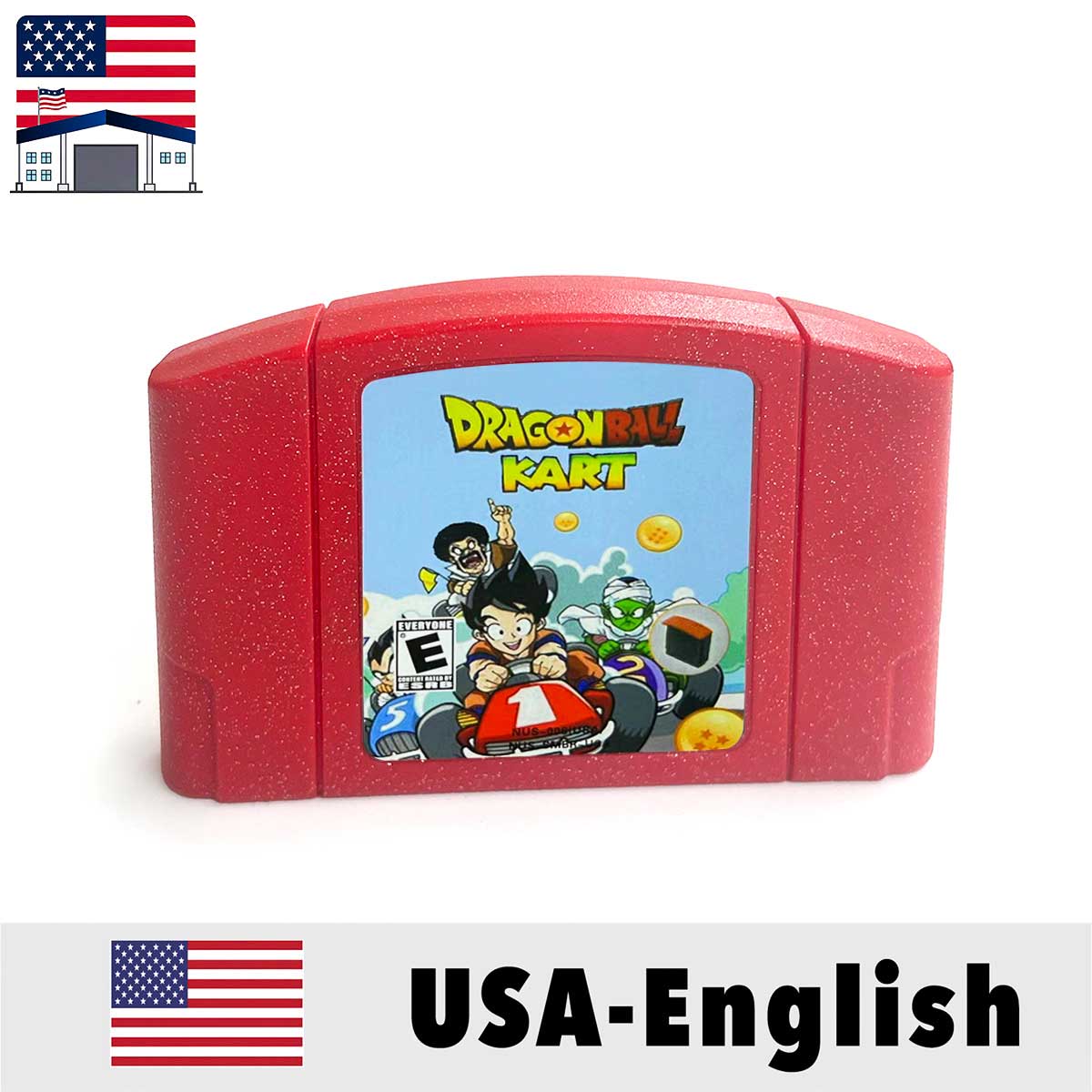 （Shipped From The United States) cruis'n Dragonball-Z-Kart-N64 F-ZEROX USA NTSC Version English Retro Video Game Consoles 64bit Game Cartridge for N64