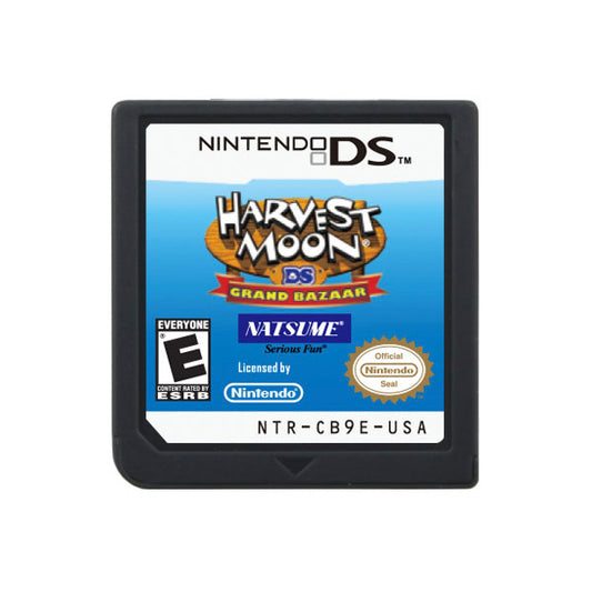 Harvest Moon DS Grand Bazaar Game cartridge for Nintendo Ds 3ds 2ds