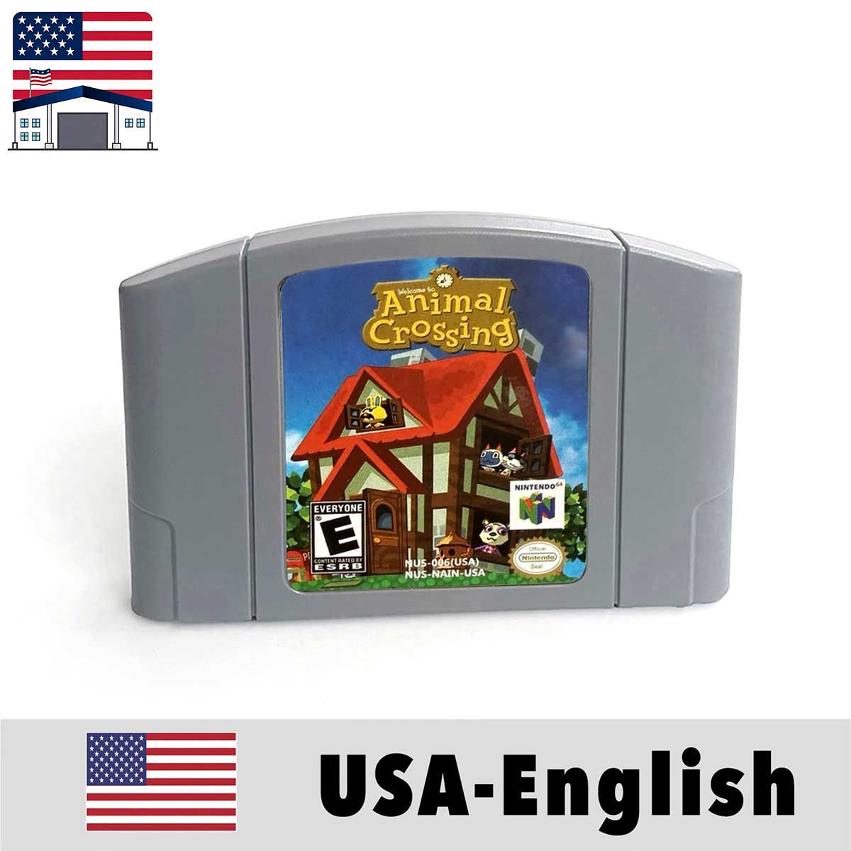 （Shipped From The United States) USA NTSC Version English Retro Video Game Consoles 64bit Game Cartridge for N64