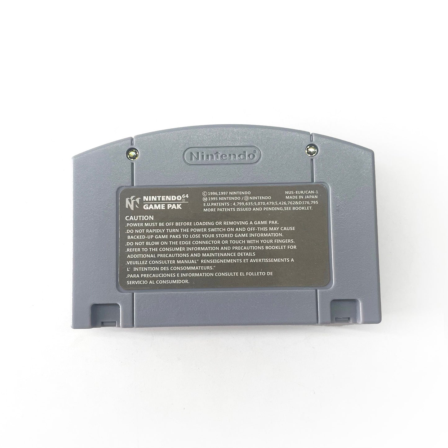 EUR PLA version English banjo tooie game cartridge with tray box for N64 Nintendo 64