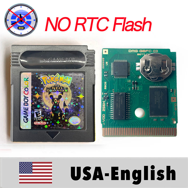 Pokemon TCG NEO Discovery  for Game Boy Color GBC Game for gbc