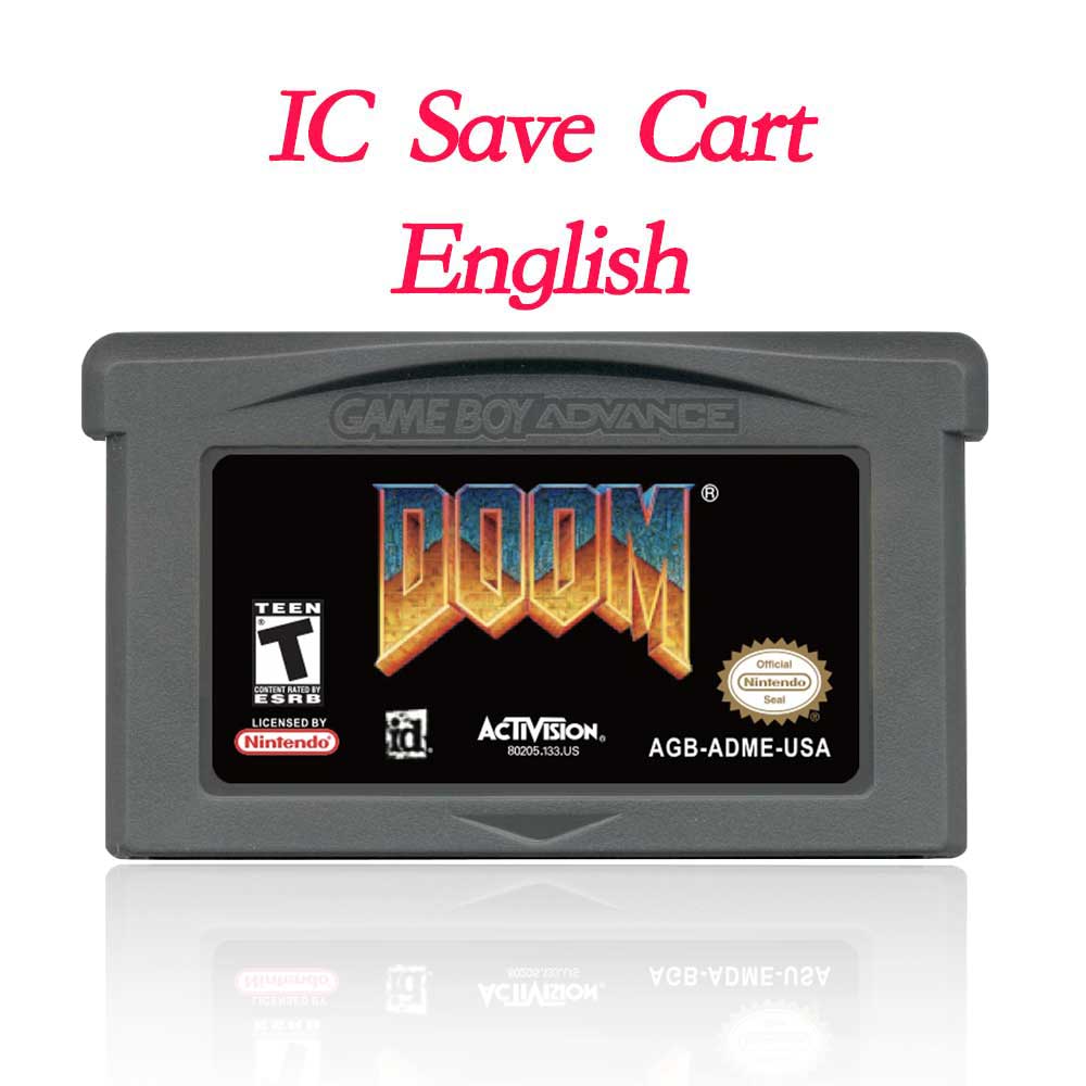 USA Englsih Zelda,super Mario,Kirby,Final Fantasy,donkey Kong,Castlevania,Metroid, Fire Emblem  Nintendo Game Cartridge for Gba