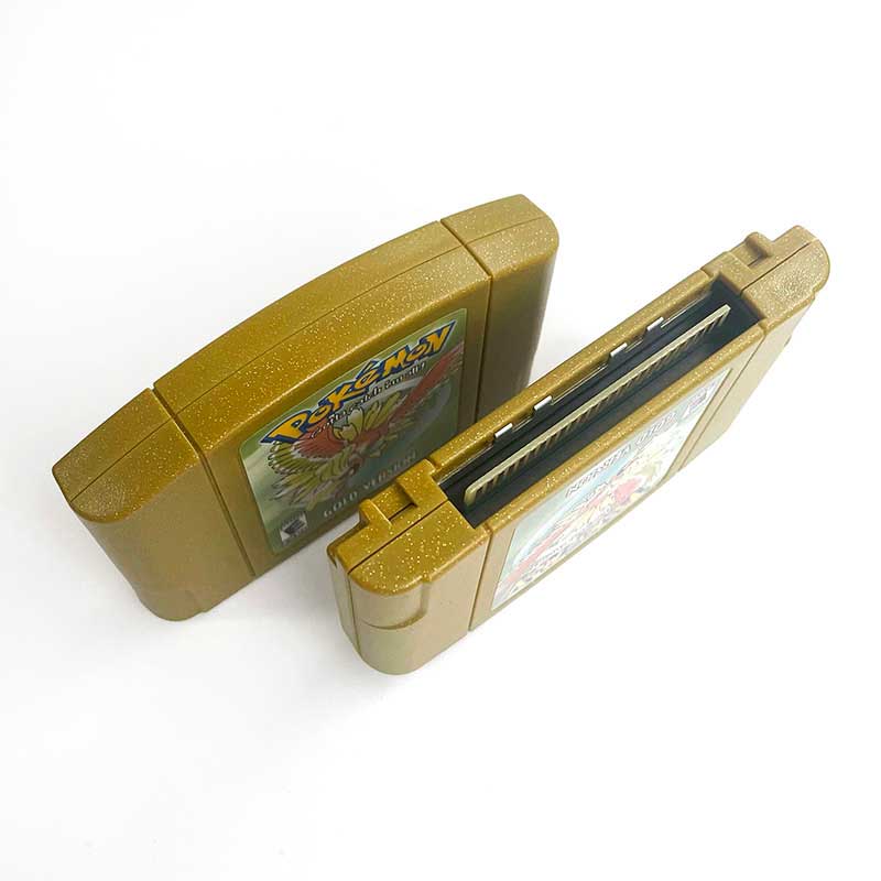 （Shipped from the United States) USA English IC Save Pokemon Emerald Leafgreen Ruby Firered Sapphire 5-in-1 Game Cartridge for GBAUSA NTSC Pokemon blue/crystal /red silver /yellow /gold /green Game Cartridge 64 Bit Game Consoles for N64