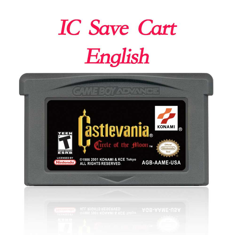 USA Englsih Zelda,super Mario,Kirby,Final Fantasy,donkey Kong,Castlevania,Metroid, Fire Emblem  Nintendo Game Cartridge for Gba