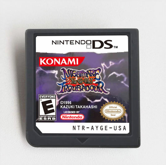 Yu-Gi-Oh! Nightmare Troubadour Games Game cartridge for Nintendo Ds 3ds 2ds