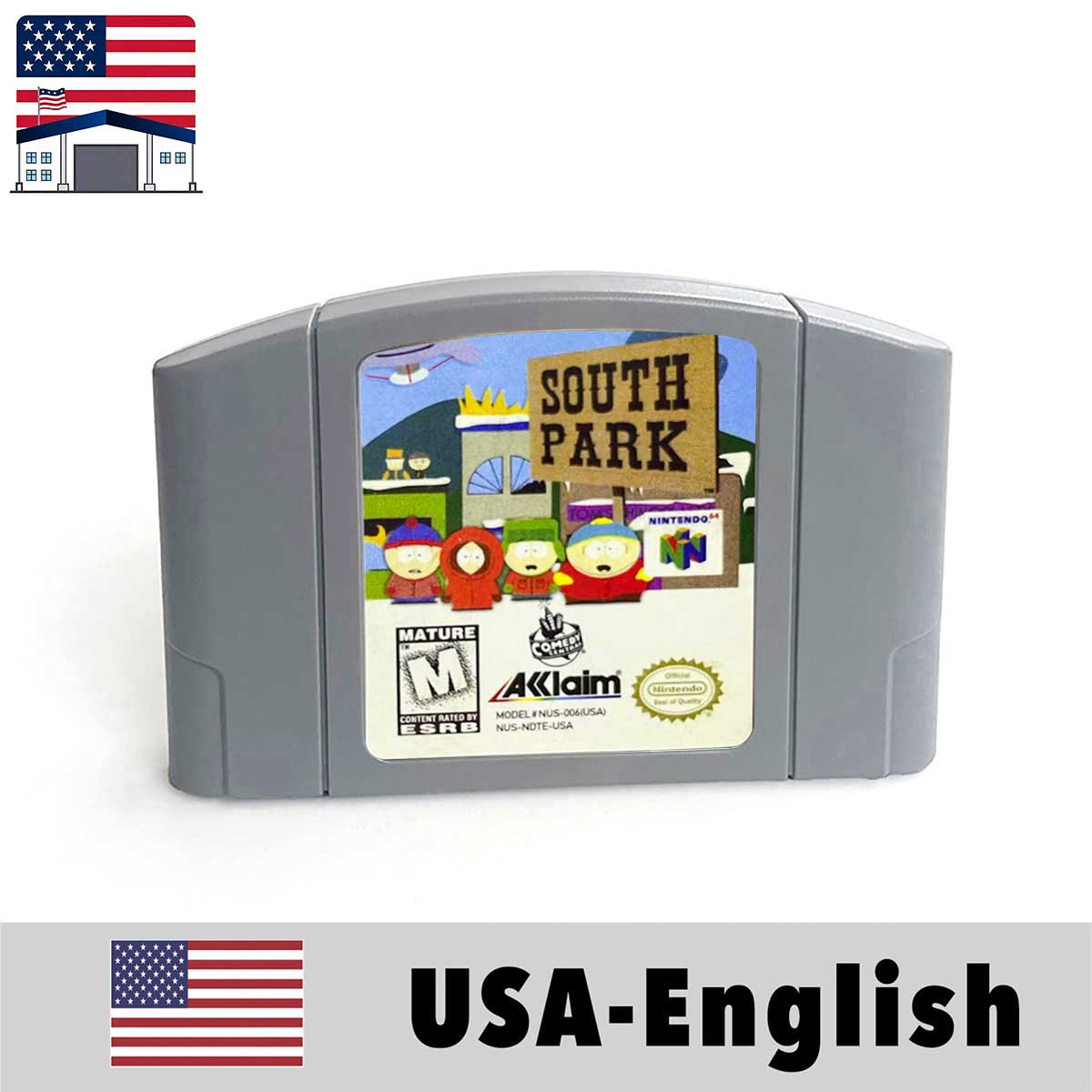 （Shipped From The United States) USA NTSC Version English Retro Video Game Consoles 64bit Game Cartridge for N64