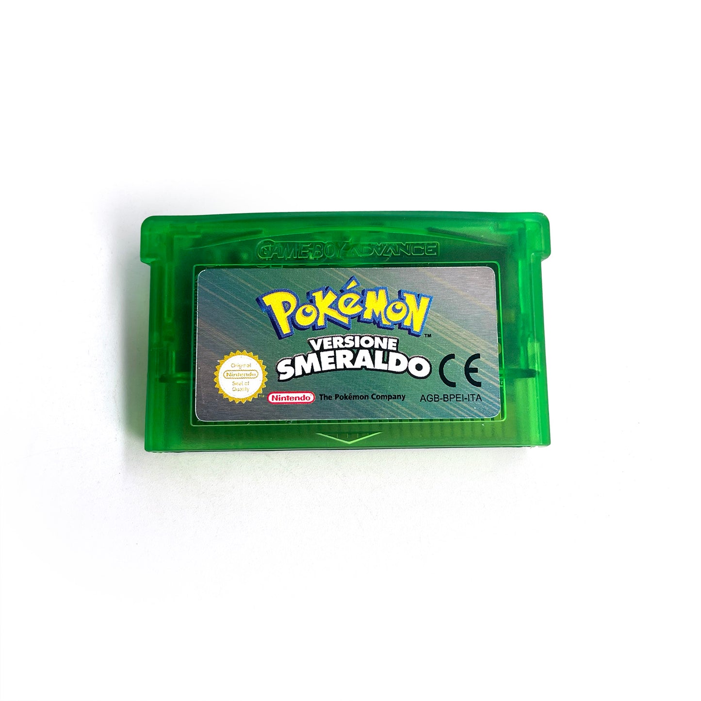 ITA Italian IC save rtc flash cart Real Time Clock pokemon smeraldo version box with tray Nintendo game cartridge for gba game boy advance