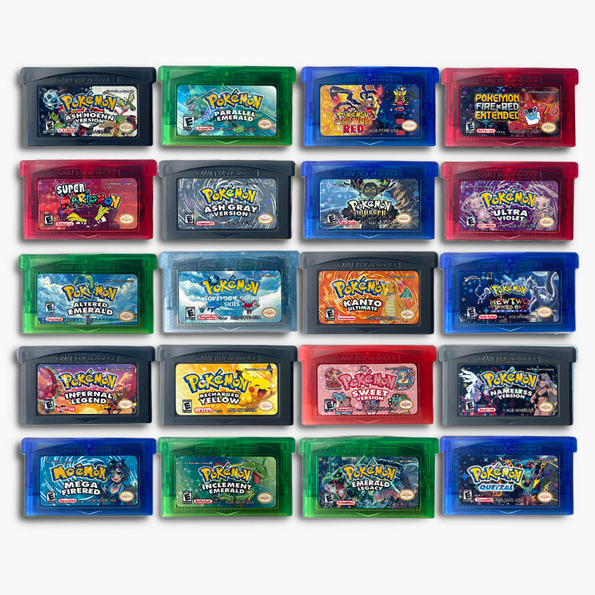 USA IC SAVE Pokemon firered extended INTERNAL LEGEND SWAAT RECHARGED YELLOW Cartridge Video Game Console Rom Hack English