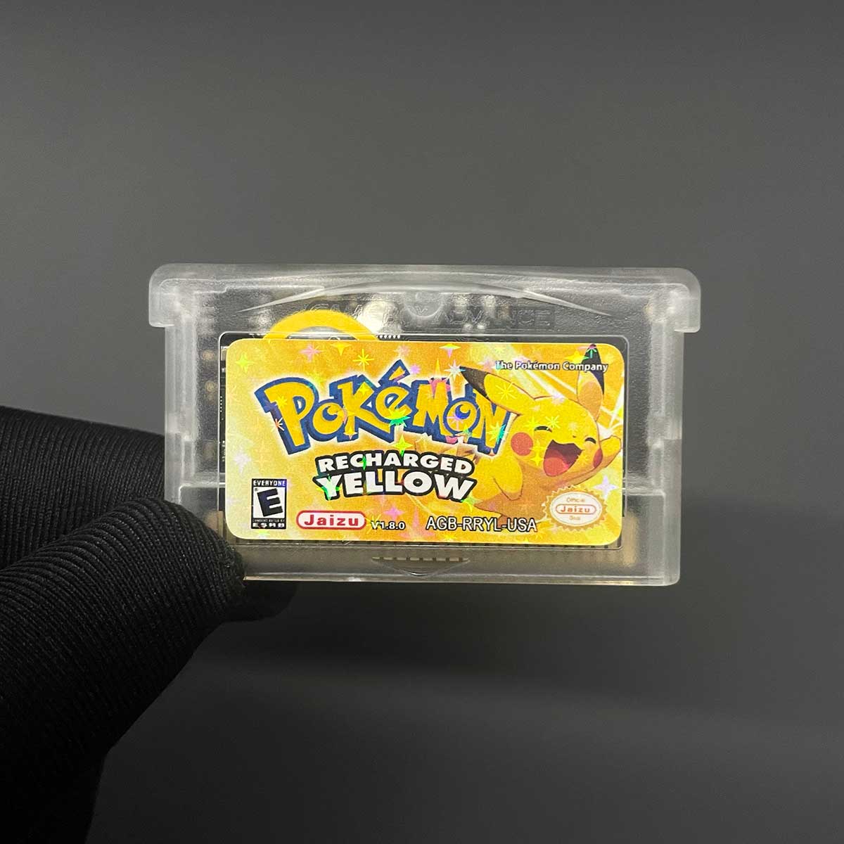 Pokemon recharged yellow v1.8.0 ( RTC Flash cart ) Cartridge for GBA