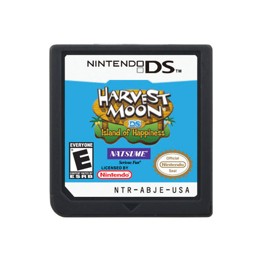 Harvest Moon DS Island of Happiness Game cartridge for Nintendo Ds 3ds 2ds