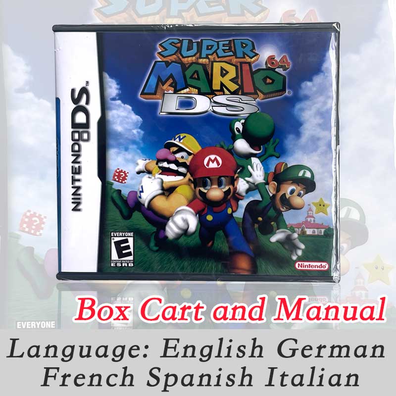 Mario Kart DS Animal Crossing Wild World The Legend of Zelda Phantom Hourglass with Box Game Cartridge Manual Ds for Nintendo Ds 3ds 2ds
