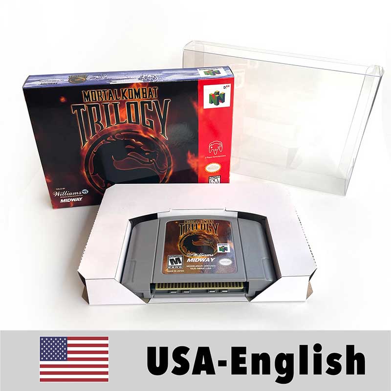 USA NTSC Banjo Donkey Kong 64 Kirby 64 Mario Party Pokemon Stadium Zelda Goldeneye 007 Game Cartridge Tray BOX for N64