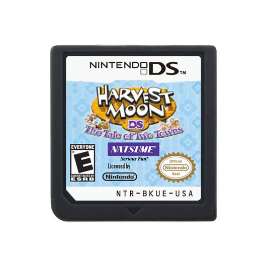Harvest Moon DS The Tale of Two Towns Game cartridge for Nintendo Ds 3ds 2ds