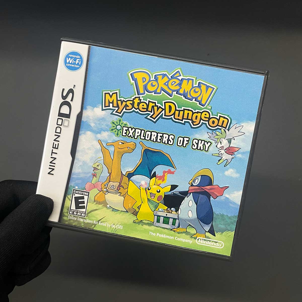 USA English Pokemon Mysiery Dungeon EXPLORERS OF SKY/Darkness/Time Blue-Rescue-Team Box Game Cartridge for DS NDS 3DS