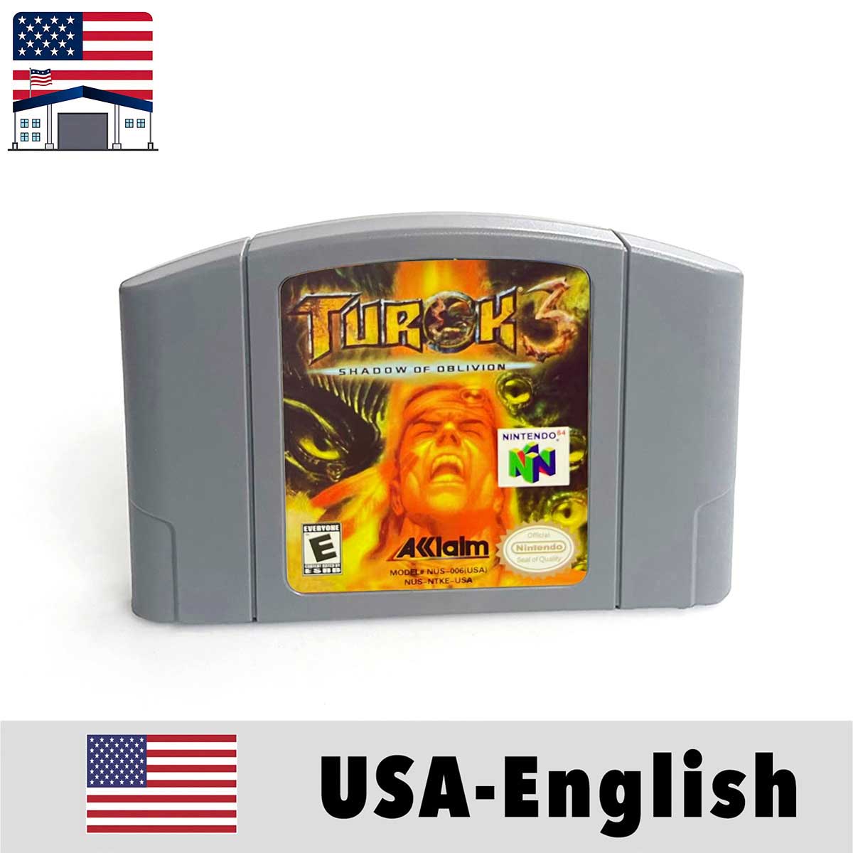 （Shipped From The United States) USA NTSC Version English Retro Video Game Consoles 64bit Game Cartridge for N64