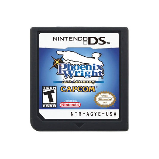 Phoenix Wright Ace Attorney Game cartridge for Nintendo Ds 3ds 2ds