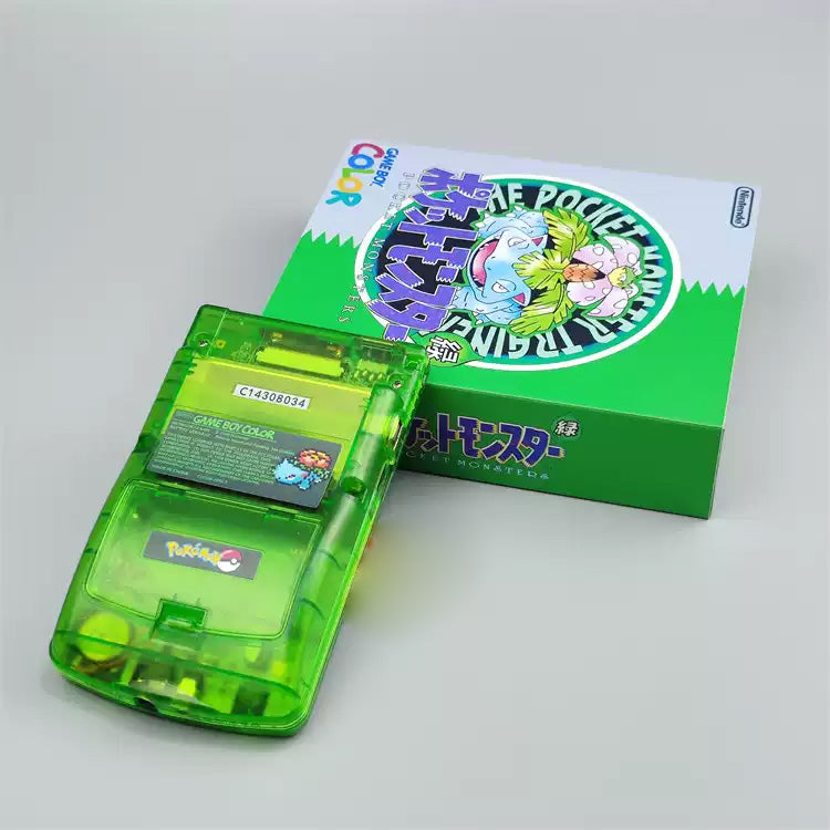 GBC GAMEBOY COLOR game console high brightness handheld console point-to-point full fit Bulbasaur