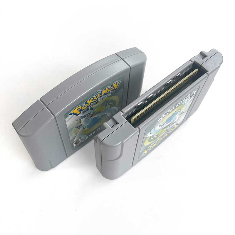 （Shipped from the United States) USA English IC Save Pokemon Emerald Leafgreen Ruby Firered Sapphire 5-in-1 Game Cartridge for GBAUSA NTSC Pokemon blue/crystal /red silver /yellow /gold /green Game Cartridge 64 Bit Game Consoles for N64