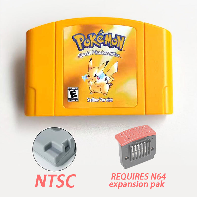 （Shipped from the United States) USA English IC Save Pokemon Emerald Leafgreen Ruby Firered Sapphire 5-in-1 Game Cartridge for GBAUSA NTSC Pokemon blue/crystal /red silver /yellow /gold /green Game Cartridge 64 Bit Game Consoles for N64