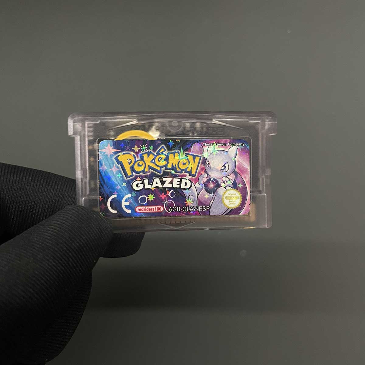 Pokemon Glazed v8.6.3 ( RTC Flash cart ) Cartridge for GBA
