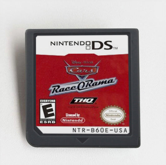 Cars DS Kid-Friendly Racing Across 12 Movie Tracks Game cartridge for Nintendo Ds 3ds 2ds
