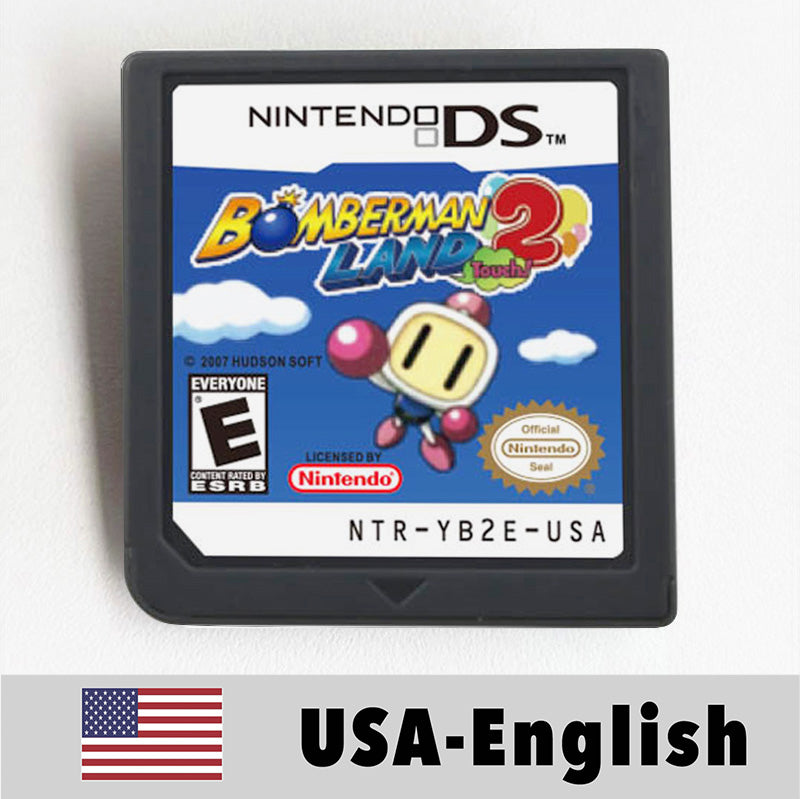 USA English Ace Attorney/Castlevania/Kirby/Rune Factory/Bomberman/Digimon World/Dragon Quest/Etrian Odyssey Game Cartridge for Nintendo Ds 3ds 2ds