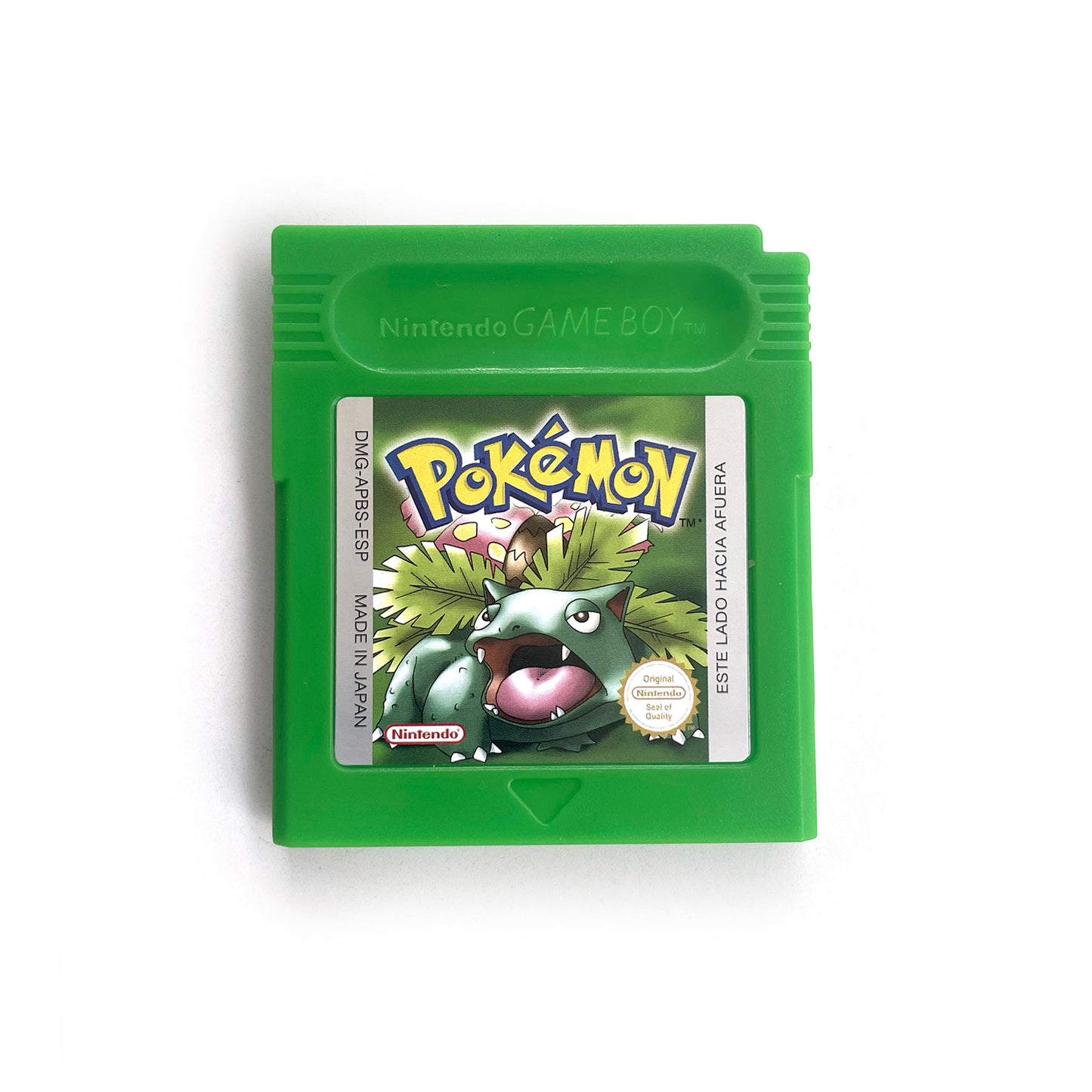 GBC GAME ESP Spanish gbc game pokemon green pokemon verde version Nintendo cartridge with tray box game boy color