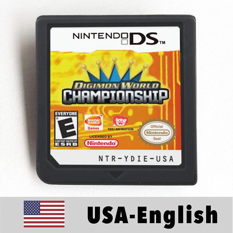 USA English Ace Attorney/Castlevania/Kirby/Rune Factory/Bomberman/Digimon World/Dragon Quest/Etrian Odyssey Game Cartridge for Nintendo Ds 3ds 2ds