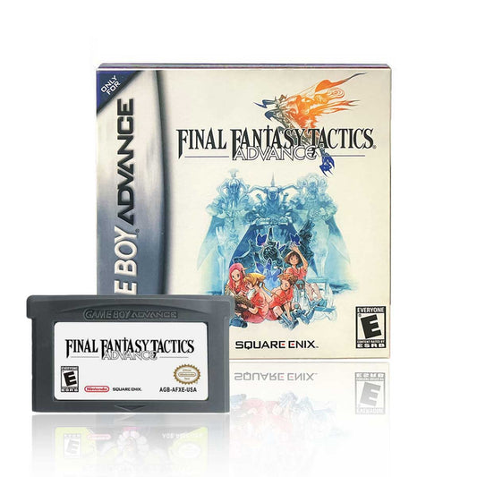 USA Englsih Final Fantasy Tactics Advance cartridge with tray box for gba game boy advance