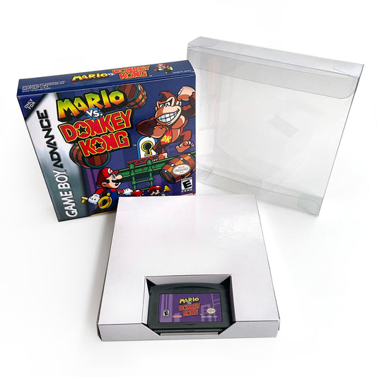 Mario vs. Donkey Kong cartridge with tray box manual for gba game boy advance