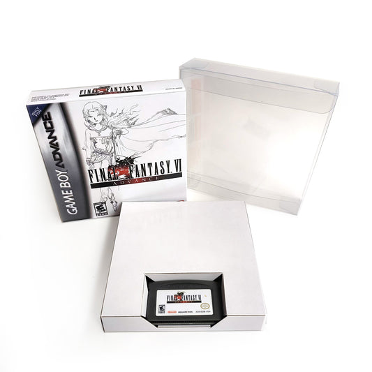 Final Fantasy VI cartridge with tray box manual for gba game boy advance