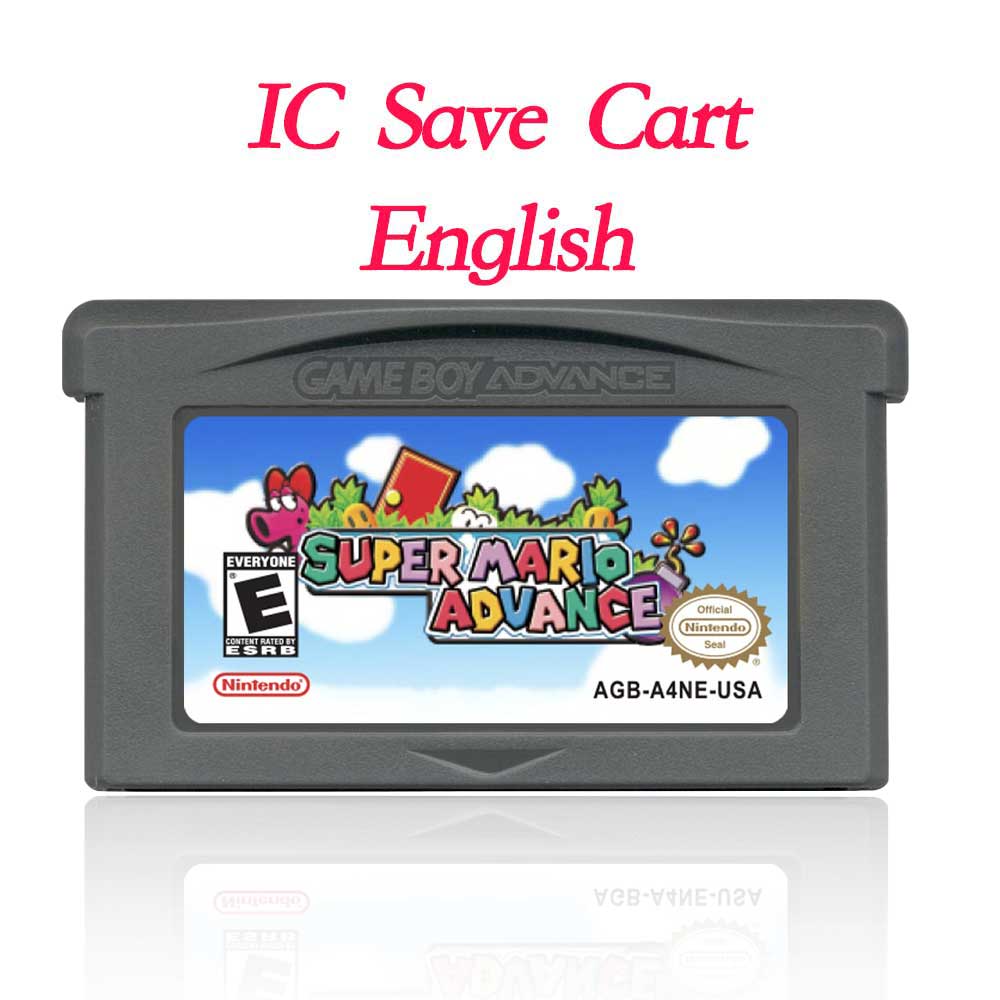 USA Englsih Zelda,super Mario,Kirby,Final Fantasy,donkey Kong,Castlevania,Metroid, Fire Emblem  Nintendo Game Cartridge for Gba