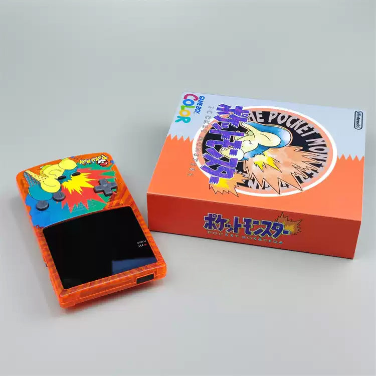 GBC GAMEBOY COLOR game console, high brightness handheld console, point-to-point full fit fireball mouse